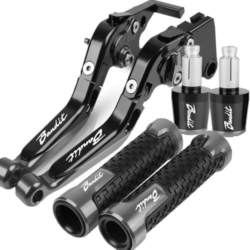 Kupplung Für SUZUKI GSF1200 BANDIT GSF 1200 1996 1997 1998 1999 2000 Motorrad Verstellbare Bremskupplungshebel Lenkergriffe Bremsgriff(Grey) von WestCH
