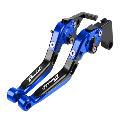 Kupplung Für Suzuki GSF 600 BANDIT 1995–2004, 2001, 2002, 2003, Bandit, Motorrad-Bremskupplungshebel, GSF600, 22 Mm Lenkergriffe Bremsgriff(Blue) von WestCH