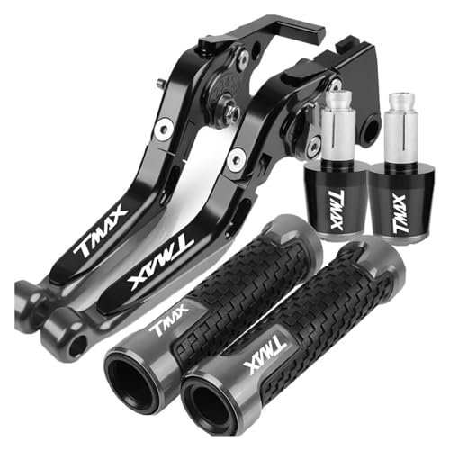 Kupplung Für T-MAX TMAX 500 530 2008–2018 2009 2010 T-MAX530 TMAX500 2017 2016 Motorrad-Kupplungsbremshebel Mit Lenkerenden Bremsgriff(Grey) von WestCH