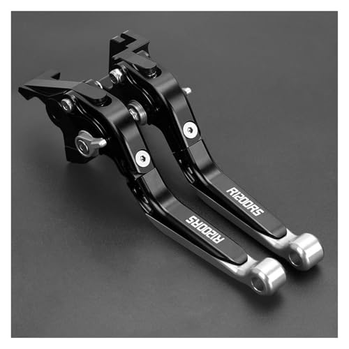 Kupplung Motorrad-Bremskupplungshebel Für BMW R1200RS R1200 RS 2015 2016 2017 2018 R 1200RS Verstellbarer, Klappbarer Und Ausziehbarer Lenker Bremsgriff(Silver) von WestCH