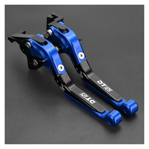 Kupplung Motorrad Für DT125 DT 125 1987–2000 2001 2002 2003 2004 2005 Bremskupplungshebel, Verstellbar, Klappbar, Ausziehbar Bremsgriff(Blue) von WestCH
