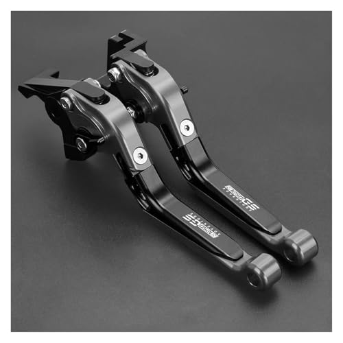 Kupplung Motorrad R 1250 GS ADVENTURE Verstellbarer, Klappbarer Und Ausziehbarer Lenker Für BMW R1250GS ADVENTURE 2019–2020 Brems-/Kupplungshebel Bremsgriff(Grey) von WestCH