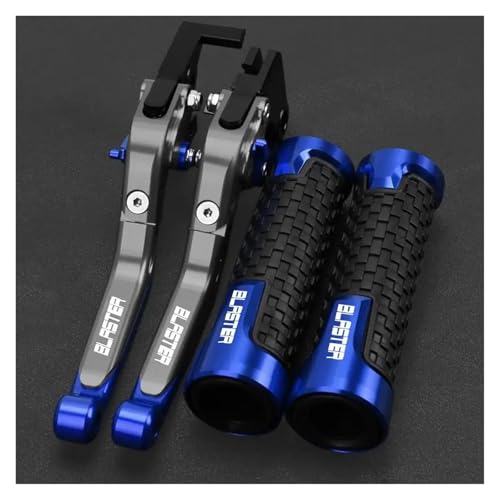 Kupplung Motorradzubehör: Klappbare, Verstellbare Brems- Und Kupplungshebel, Lenkergriffe Für YFS200 Blaster YFS 200 2006 Bremsgriff(Gray Blue) von WestCH