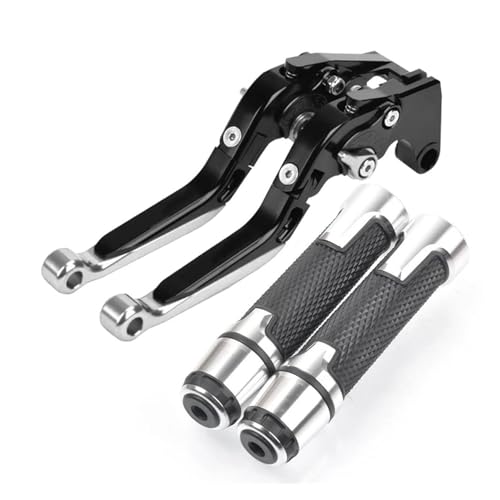 Kupplung Motorradzubehör: Verstellbare Brems- Und Kupplungshebel, Lenkergriffe Für Z1000 (2007–2016, 2015–2014) Bremsgriff(Silver) von WestCH