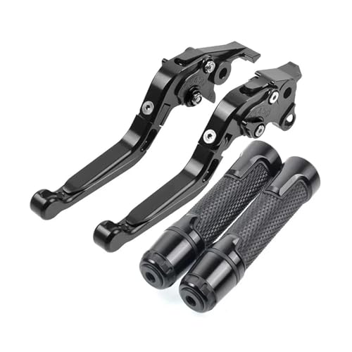 Kupplung Motorradzubehör: Verstellbare Bremskupplungshebel, Lenkergriffe Für W800/SE W800 2012–2013, 2014, 2015, 2016 Bremsgriff(Black) von WestCH