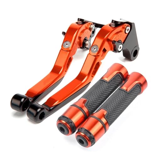 Kupplung Verstellbare Bremskupplungshebel Für YZF R3 YZFR3 (2015–2017, 2018, 2019, 2020, 2021, 2022, 2023, 2024) Bremsgriff(Orange) von WestCH