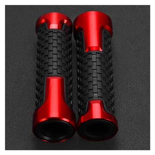 Motorrad Griff Für CBF 500 600 600S 1000 CBF600 CBF1000 CBF500 CB600S CBF125 Motorrad-Lenkergriff-Endkappe, Anti-Vibrations-Schiebestopfen Motorrad-Lenkergriffe(Red) von WestCH