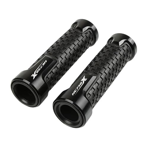 Motorrad Griff Für NC 750X NC750 X NC750X DCT 2014-2021 Zubehör Motorrad Rutschfester Lenkergriff Gasgriff CNC Lenkergriffe Motorrad-Lenkergriffe(Black) von WestCH