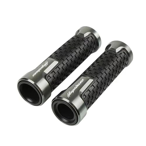 Motorrad Griff Für Suzuki HAYABUSA GSX 1300R 2000-2020 2022 7/8" Motorradzubehör Lenkergriff Lenker Motorradgriffe Motorrad-Lenkergriffe(Grey) von WestCH