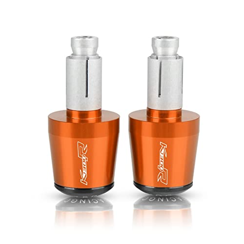 Motorrad Zubehör 7/8 "22MM Lenker Handgriffe Griff Bar End Für BMW K1300R 2009-2016 2010 2011 2012 2013 2014 2015(Orange-Black) von WestCH