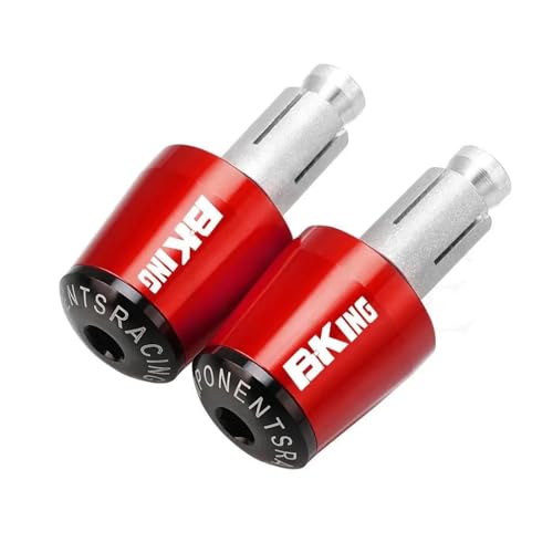 Motorräder Lenker Griffe Kappe Gewicht TeileAnti Vibration Silder Stecker Enden FÜR Suzuki BKING B-King 2012 2013 2014 2015 2016(Red) von WestCH