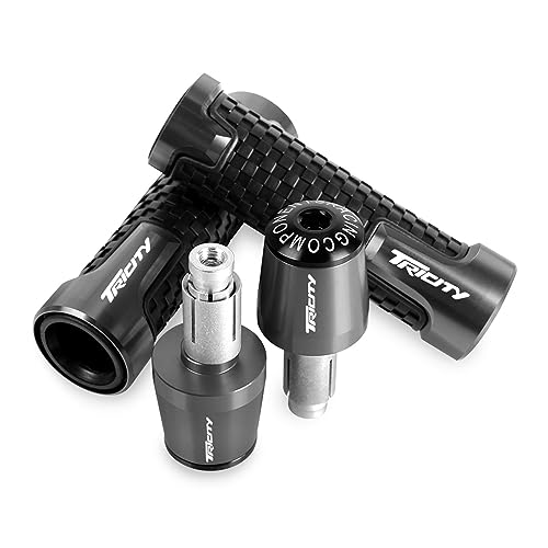 Rutschfeste Lenker-Lenkergriff-Endabdeckungskappe Für Tricity125 Tricity155 Tricity300 Tricity 125 155 300 2018–2022(Grey) von WestCH