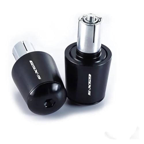 WESTCH Für Suzuki GSX-S750 GSX-S1000 GSXS750 GSXS1000 GSXS GSX-S 750 1000 2022 CNC-Motorrad-Lenkergriffe Lenkerendstopfen Zubehör(Black) von WestCH