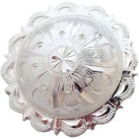 Neue Hansen Western Zahnrad Chicago Zurück Schrauben Concho Kansas Silber Platte Pferd Tack Hardware von WestCoastTack