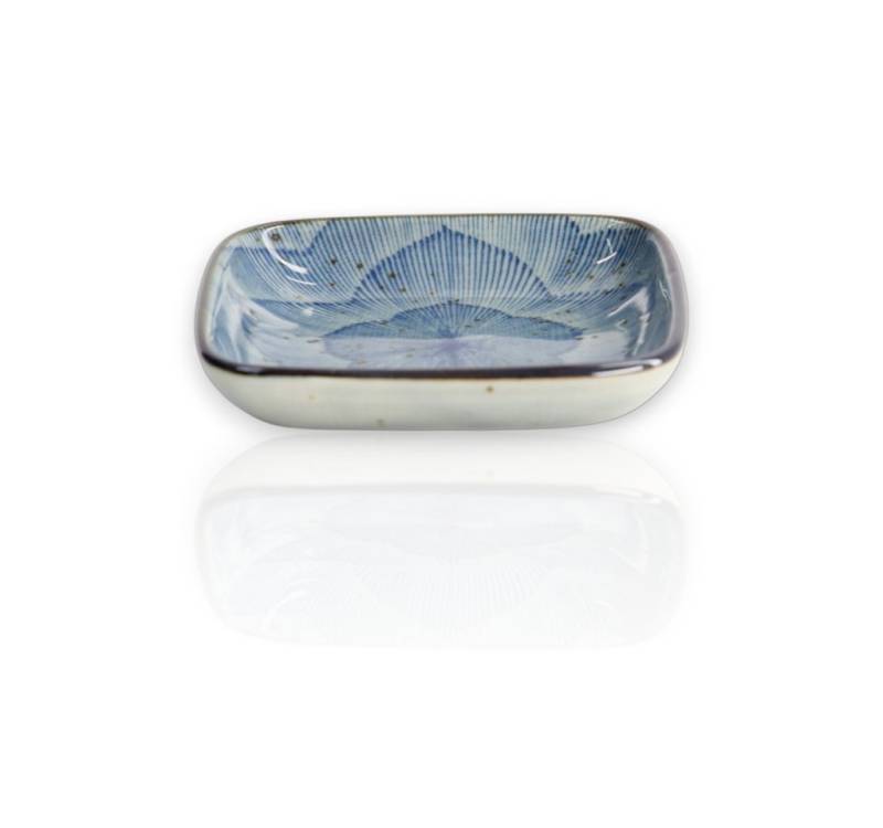 WestCraft Dipschale Sushi-accesories ASIATICA, Nippon Teller Bowl Schalen Soßenschälchen, Porzellan, Dipschalen aus hochwertigen Porzellan Sojasoße Schale Made in Japan von WestCraft