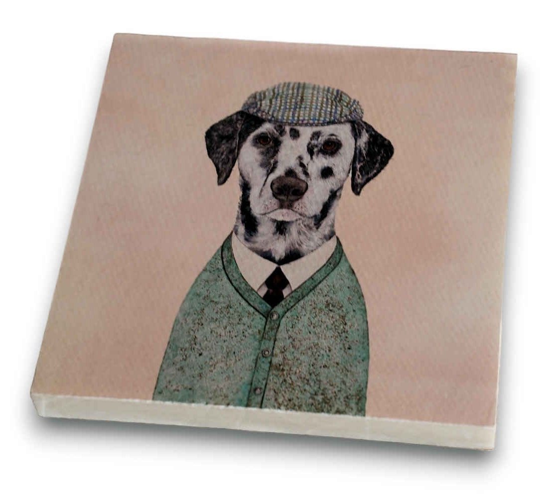 WestCraft Glasuntersetzer Untersetzer aus ECHTEM MAMOR für Glas Tasse, Serious Old Dog - 165, 1-tlg., Deko für Esstisch WestCraft Glasuntersetzer Untersetzer aus ECHTEM MAMOR für Glas Tasse, Serious Old Dog - 165, 1-tlg., Deko für Esstisch von WestCraft
