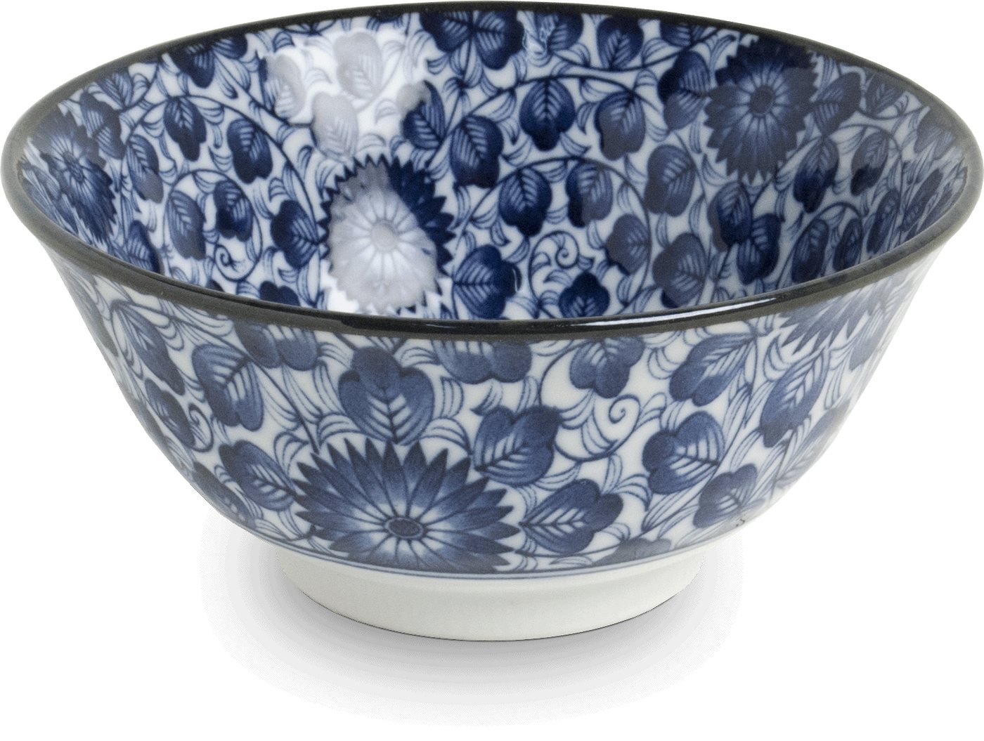 WestCraft Suppenschale Japan-Bowls ASIATICA, Ramen Bowl Schalen aus Porzellan, Tsuta, Porzellan, (1-tlg), Hochwertig, asiatische Reis-, Nudel-, Tapas-, Udon-, Müsli-Schüssel von WestCraft