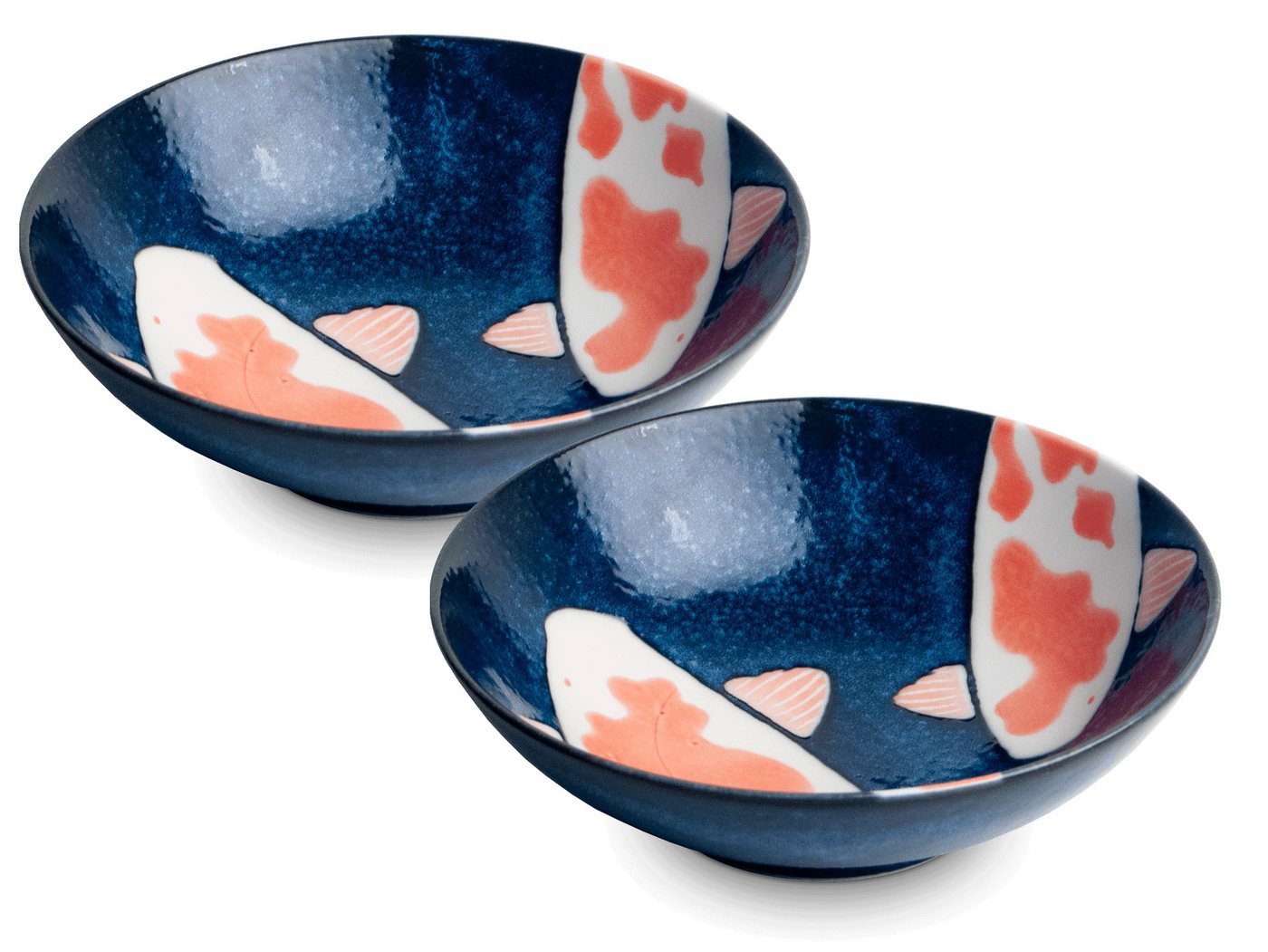 WestCraft Suppenschale Koi-Bowls ASIATICA, Ramen Bowl Schalen aus Porzellan, versch. Größen, Porzellan, Hochwertig, asiatische Reis-, Nudel-, Tapas-, Udon-, Müsli-Schüssel WestCraft Suppenschale Koi-Bowls ASIATICA, Ramen Bowl Schalen aus Porzellan, versch. Größen, Porzellan, Hochwertig, asiatische Reis-, Nudel-, Tapas-, Udon-, Müsli-Schüssel von WestCraft
