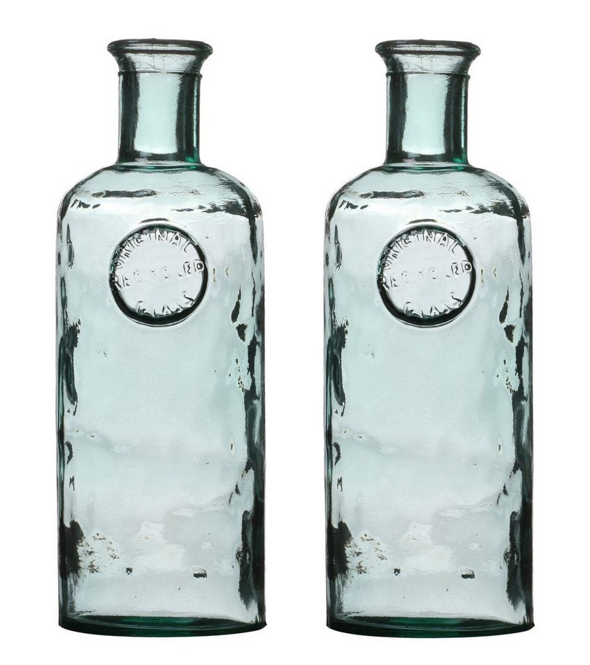 WestCraft Tischvase Flaschenvase MALEA aus recyceltem Glas 2,3L, Bottle Vase, für Blumen-Arrangements, Tischdekoration, Deko - D13 X H35CM WestCraft Tischvase Flaschenvase MALEA aus recyceltem Glas 2,3L, Bottle Vase, für Blumen-Arrangements, Tischdekoration, Deko - D13 X H35CM von WestCraft