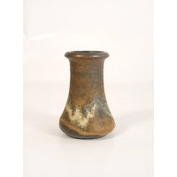 Kleine Vintage West German Gerda Heuckeroth Für Atelier Kiel/Carstens Tönnieshof Fat Lava Keramik Vase Schmelzen Retro Studio Art Wgp von WestEstStudio