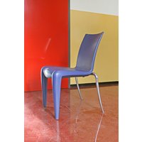 Vintage Philippe Starck Für Vitra Louis 20 Postmodern Esszimmerstuhl Pastell Hellblau Kunststoff Loft Memphis Milano Schrullig Pomo Schreibtisch von WestEstStudio