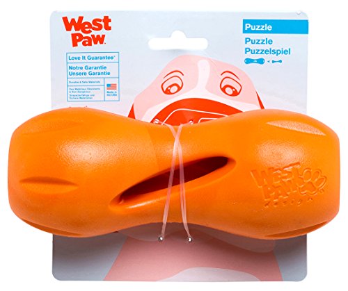 West PAW JUGUETE ZOGOFLEX QWIZL L 17CM MANDARINA von WEST PAW