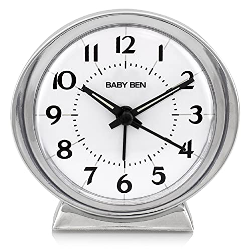 Westclox Baby Ben analoge Uhr, Silber Westclox Baby Ben analoge Uhr, Silber von Westclox