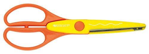 Westcott E-42705 00 Kreativschere 19 cm Große Wellen von Westcott