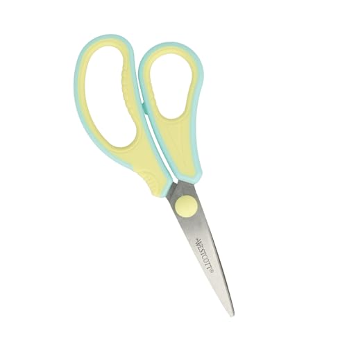 Westcott GRIPEEZE Kinderschere Pastellgelb Linkshänder | Schere mit ergonomischem Griff für Schulkinder | Schulschere & Bastelschere 14 cm ideal für Kinderhände | E-21576 00 Westcott GRIPEEZE Kinderschere Pastellgelb Linkshänder | Schere mit ergonomischem Griff für Schulkinder | Schulschere & Bastelschere 14 cm ideal für Kinderhände | E-21576 00 von Westcott