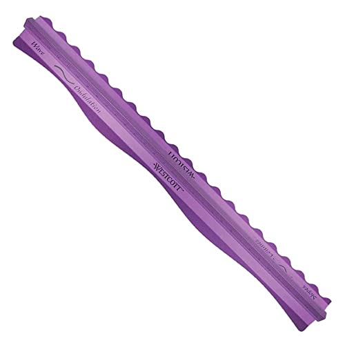 Westcott Grip and Rip Aluminium-Lineal zum Abreißen, Schrägen und Wellen, 30,5 cm Westcott Grip and Rip Aluminium-Lineal zum Abreißen, Schrägen und Wellen, 30,5 cm von Westcott