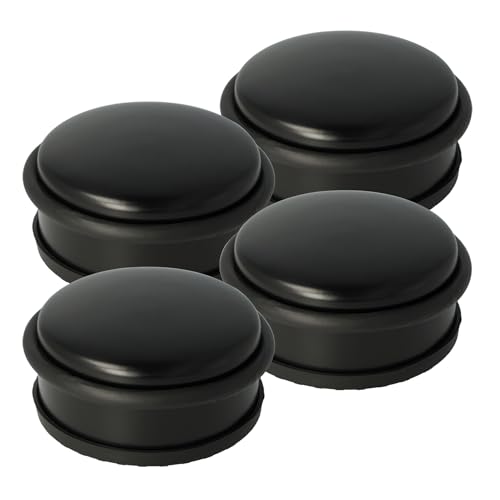 Westcott Türstopper aus Edelstahl Schwarz 4 Stück | Runder Türstopper mit 1,2kg Eigengewicht | Türschonender Gummiring | Extra rutschfeste Unterseite | ⌀ 10cm, Höhe 4cm | E-19002 00 Westcott Türstopper aus Edelstahl Schwarz 4 Stück | Runder Türstopper mit 1,2kg Eigengewicht | Türschonender Gummiring | Extra rutschfeste Unterseite | ⌀ 10cm, Höhe 4cm | E-19002 00 von Westcott