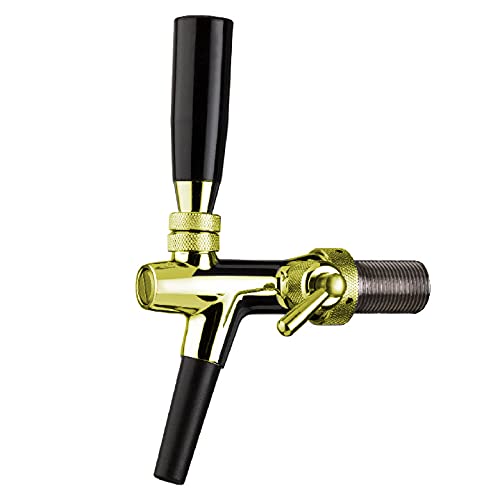 Westerbarkey Kompensator Schankhahn von TOF in Gold mit 35mm Stutzen Messing Westerbarkey Kompensator Schankhahn von TOF in Gold mit 35mm Stutzen Messing von GASTROBEDARF WESTERBARKEY