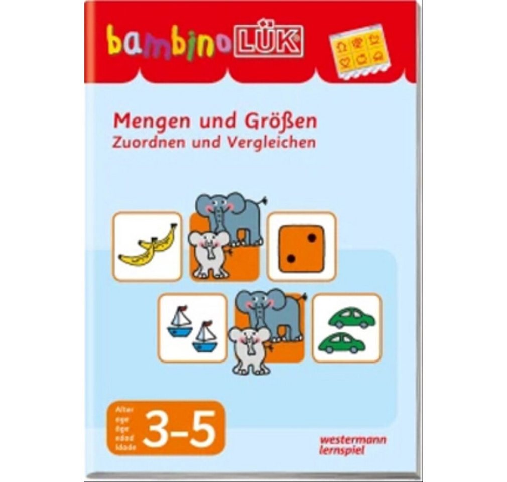 Westermann Verlag Papierscheren BL Mengen Größen zuordnen & vergleichen von Westermann Verlag
