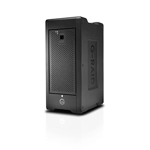 SanDisk Professional 96TB, G-RAID SHUTTLE 8 - Enterprise-class 8-bay External Hard Drive; Ultrastar drives inside, Thunderbolt 3 and USB-C, Transportable, hardware RAID; up to 1900MB/s read von Western Digital