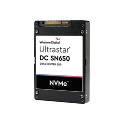 WD 2.5" SSD ULTRASTAR SN650 7.68 TB PCIe 4.0/NVMeDi Solid State Disk NVMe GB von Western Digital