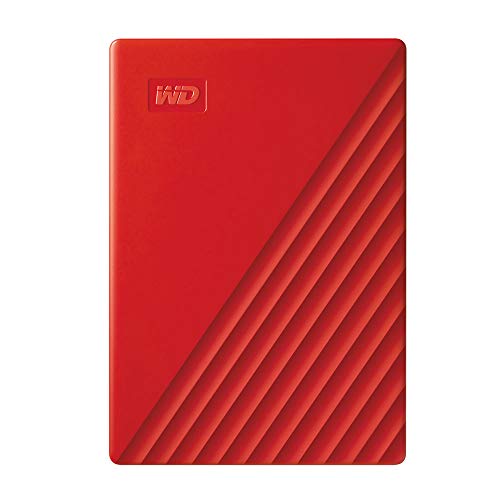 WD My Passport externe Festplatte 2 TB (mobiler Speicher, schlankes Design, herunterladbare Software, automatische Backups, Passwortschutz) Rot - auch kompatibel mit PC, Xbox und PS4 WD My Passport externe Festplatte 2 TB (mobiler Speicher, schlankes Design, herunterladbare Software, automatische Backups, Passwortschutz) Rot - auch kompatibel mit PC, Xbox und PS4 von WD