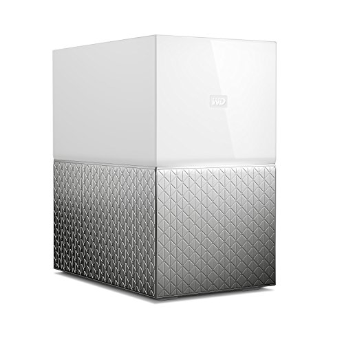 WD My Cloud Home Duo persönlicher Cloudspeicher 4 TB Mechanische Festplatte ( zentraler Ort zum Sichern von Dateien, mobiler Zugriff, automatische Backups, USB-Anschluss) von Western Digital