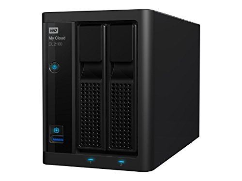 WD 4 TB My Cloud Pro PR2100 Pro Serie 2-Bay Network Attached Storage - NAS - WDBBCL0040JBK-EESN von Western Digital