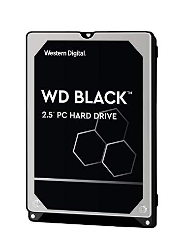 WD Black Mobile Slim 250GB interne Festplatte SATA 6Gb/s 32MB interner Speicher(Cache) 6,4 cm 2,5 Zoll, 7 mm hoch 7200rpm WD2500LPLX Bulk von Western Digital