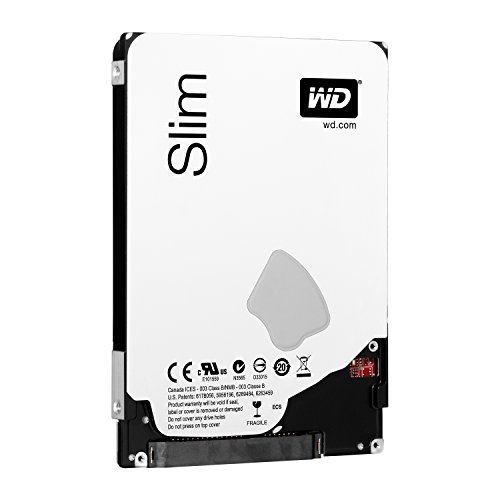 WD Blue 750 GB interne-mobile Festplatte Slim Version 7 mm Höhe (6,4 cm (2,5 Zoll), 5400rpm, SATA III) von Western Digital