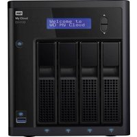 WD My Cloud™ EX4100 NAS-Server 8TB 4 Bay bestückt mit WD Red™, Integriertes Display, Business C von WD