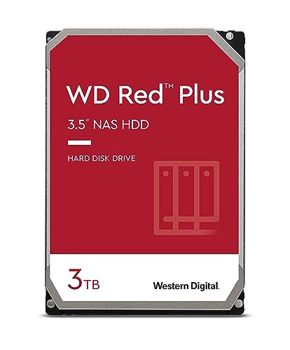 WD Red 3TB 3.5" NAS Interne Festplatte - 5400 RPM - WD30EFRX von Western Digital
