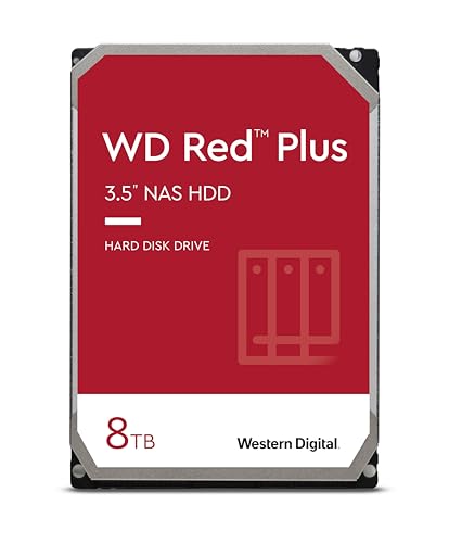 WD Red 8TB 3.5" NAS Interne Festplatte - 5400 RPM - WD80EFAX von Western Digital