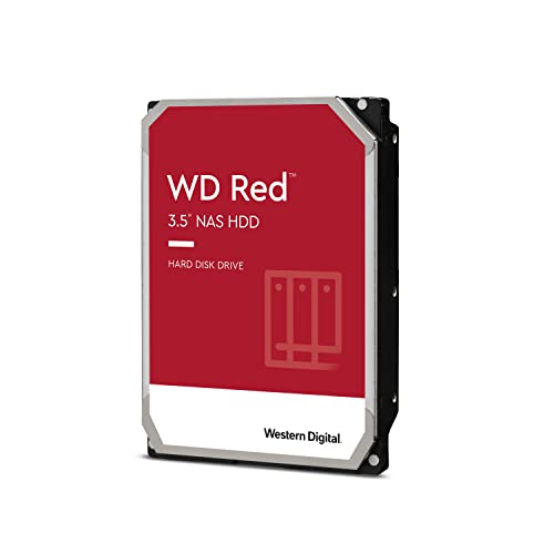 WD Red NAS WD20EFRX Interne Festplatte (2 TB, 8,9 cm (3,5 Zoll), SATA 6 GB/s, Puffer: 64 MB, für My Cloud EX2, EX4) von WD