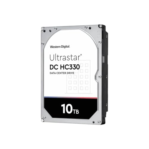WD Ultrastar DC HC330 WUS721010ALE6L4 - Vaste schijf - gecodeerd - 10 TB - Intern - 3.5" - SATA 6Gb/s - 7200 tpm -Buffer: 256 MB - Self-Encrypting Drive (SED) (0B42266) von Western Digital