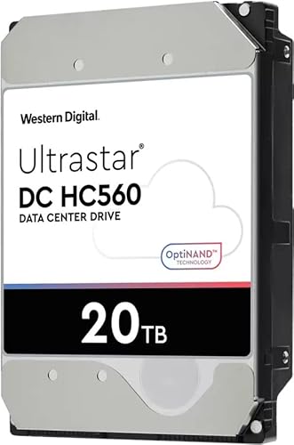 WD Ultrastar DC HC560 - Festplatte - 20 TB - intern - 3.5" (8.9 cm) - SAS 12Gb/s - 7200 RPM - Puffer: 512 MB von Western Digital