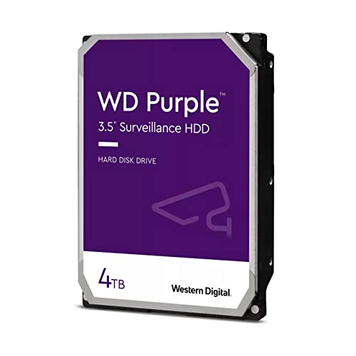 WD Violett 4000 GB 256 MB 3,5 Zoll SATA 6 GB/S 5400 U/min von Western Digital