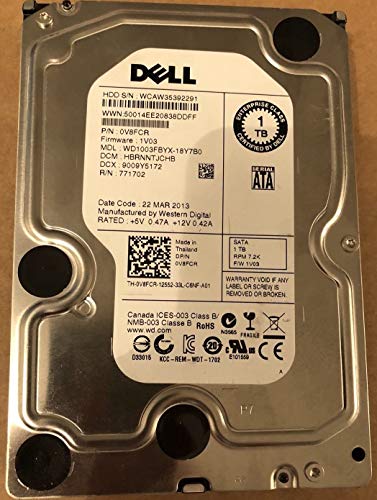 WD1003FBYX-18Y7B0, DCM HANNNTJAAB, Western Digital 1TB SATA 3.5 Festplatte (Generalüberholt) von Western Digital