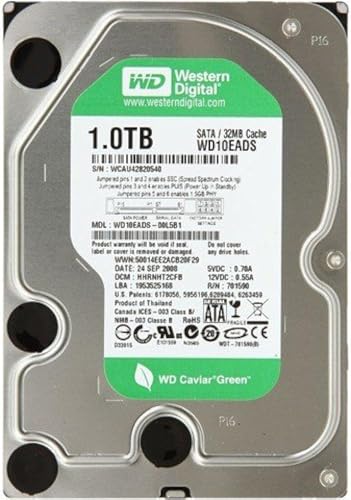 Western Digital Caviar Green 1 TB SATA 3,5 Zoll OEM HDD WD10EADS von Western Digital