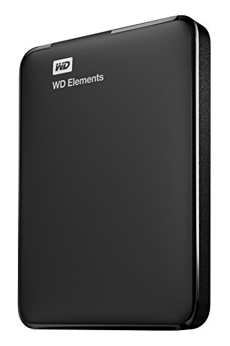 Western Digital Dysk Zewnętrzny HDD WD Elements Portable 2TB Czarno-biaîy (WDBU6Y0020BBK-WESN) von Western Digital
